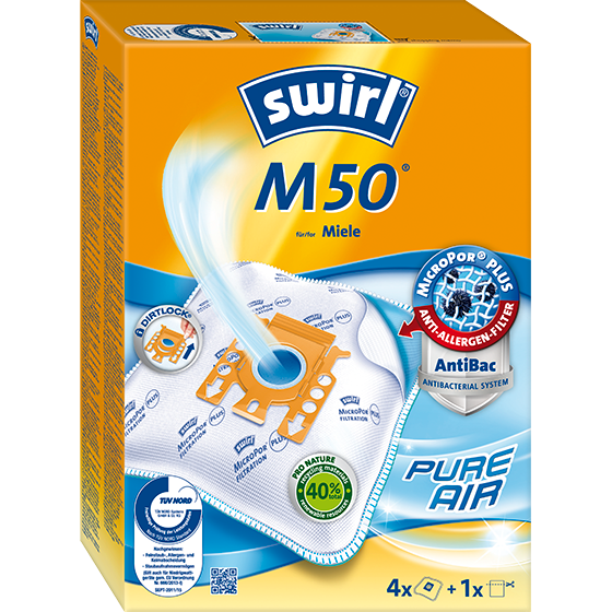 Sacchetti per aspirapolvere Swirl M50