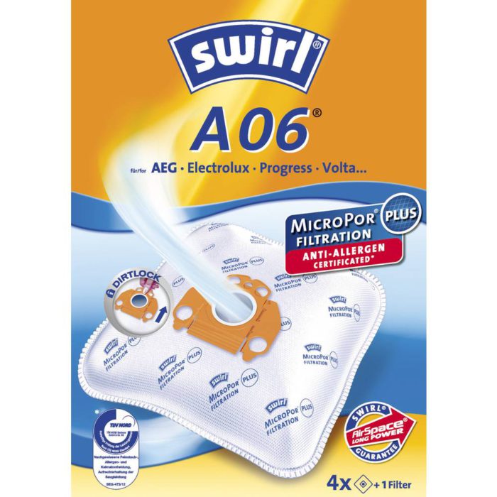 Sacchetti per aspirapolvere Swirl A06